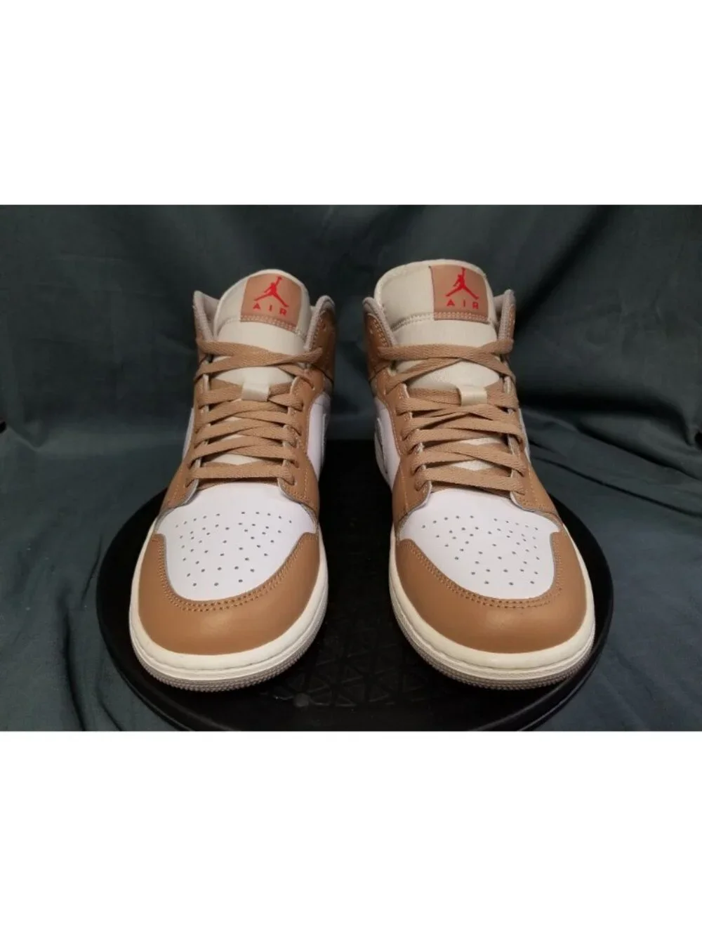 Jordan 1 Mid Rattan White College Grey DQ8426 200 Men's Size 8 NEW NO BOX